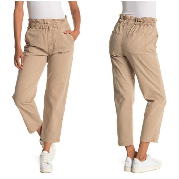 Mother The Yoyo Ruffle Greaser Paperbag Pants - Picture 12 of 12